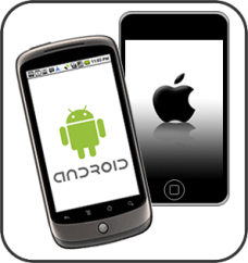 Android and iPhone work together at BustedAppZ!